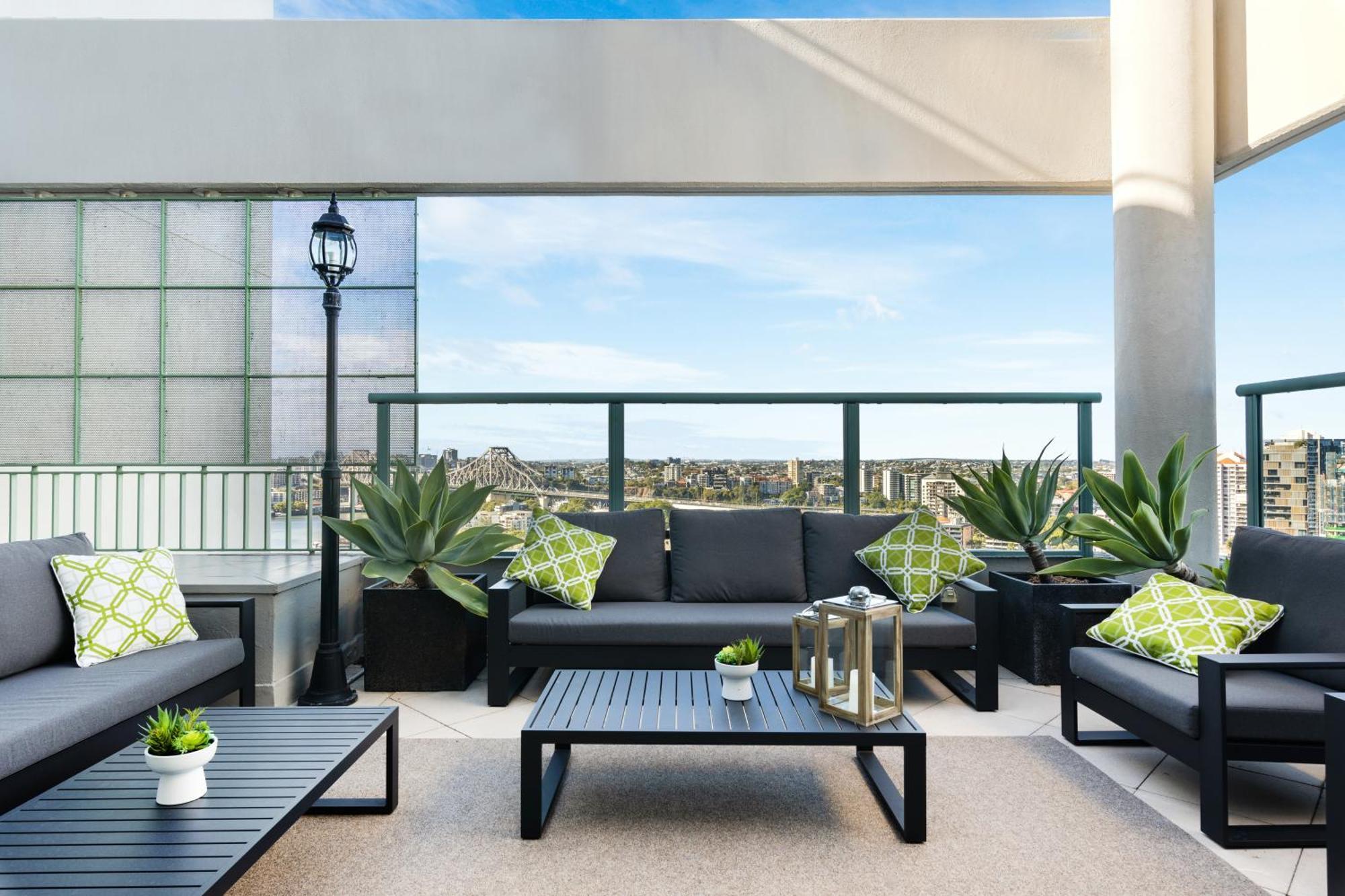 Stamford Plaza Brisbane Hotel Exterior foto A rooftop terrace